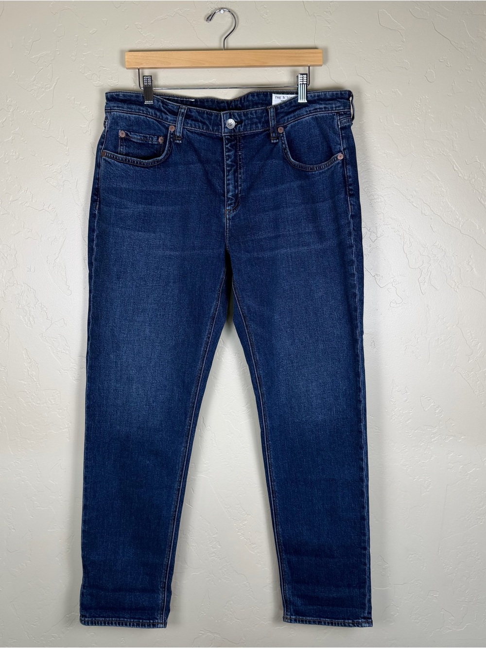 rag & bone Chelsea Dre Low Rise Slim Boyfriend Jeans Women’s Size 32 NWT